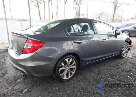 2012 Honda Civic Si from USA, damaged, VIN 2HGFB6E57CH702135
